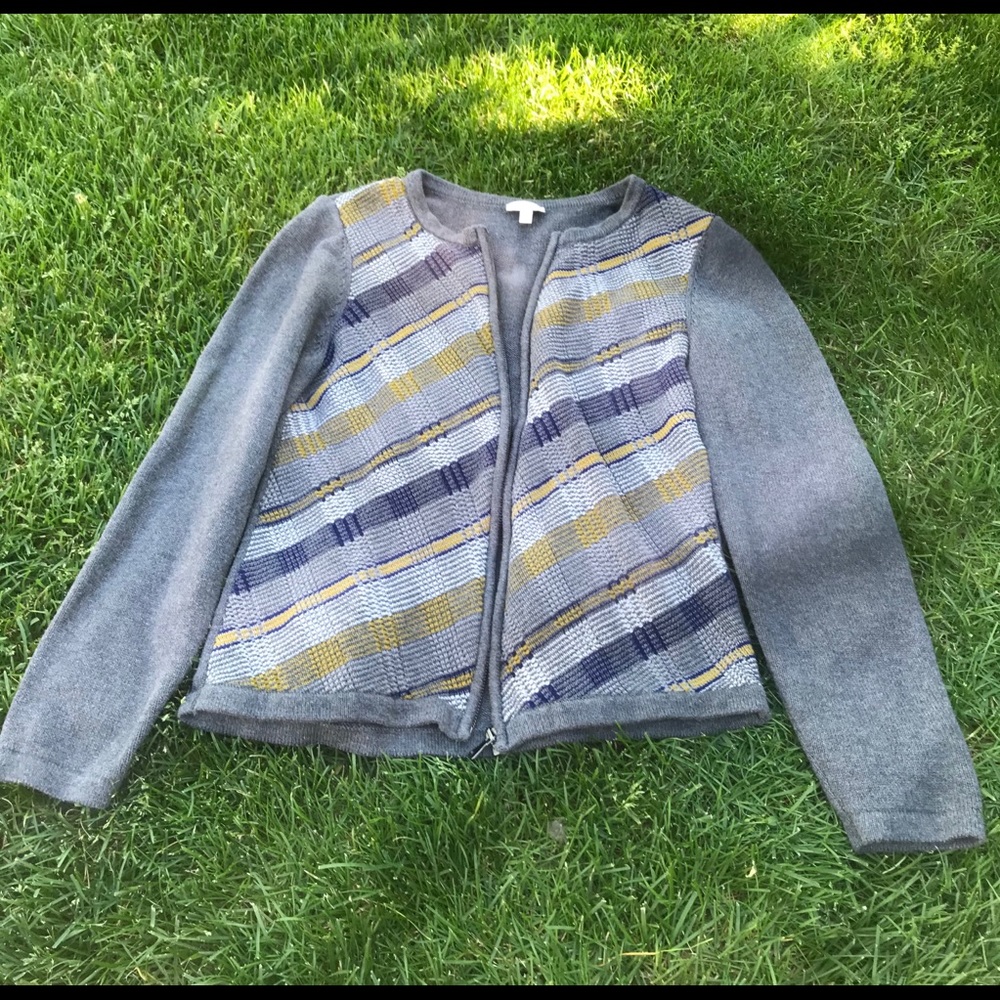 Zip-Up Talbots Sweater